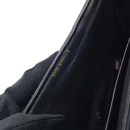 Chanel Calfskin Black Shoulder Bags