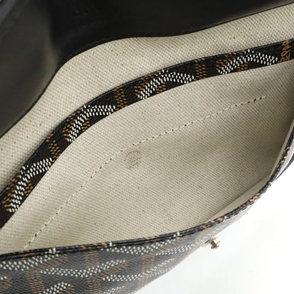 Goyard Coated Canvas Black Shoulder Bags