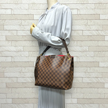 Louis Vuitton Monogram Canvas Brown Shoulder Bags