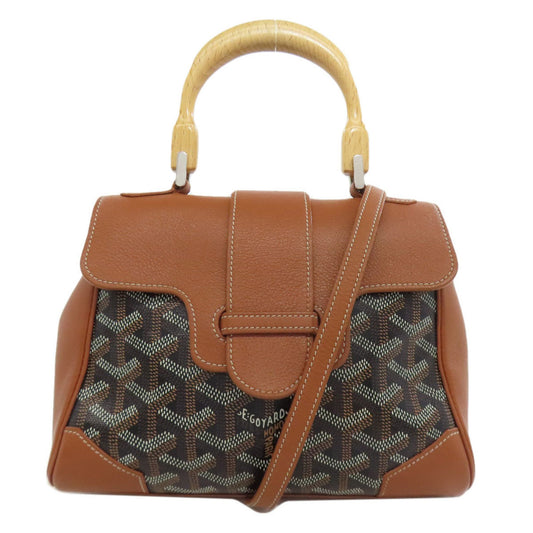 Goyard Coated Canvas Brown Handbags