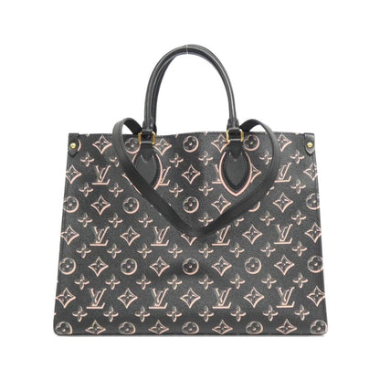 Louis Vuitton Coated Canvas Black Handbags