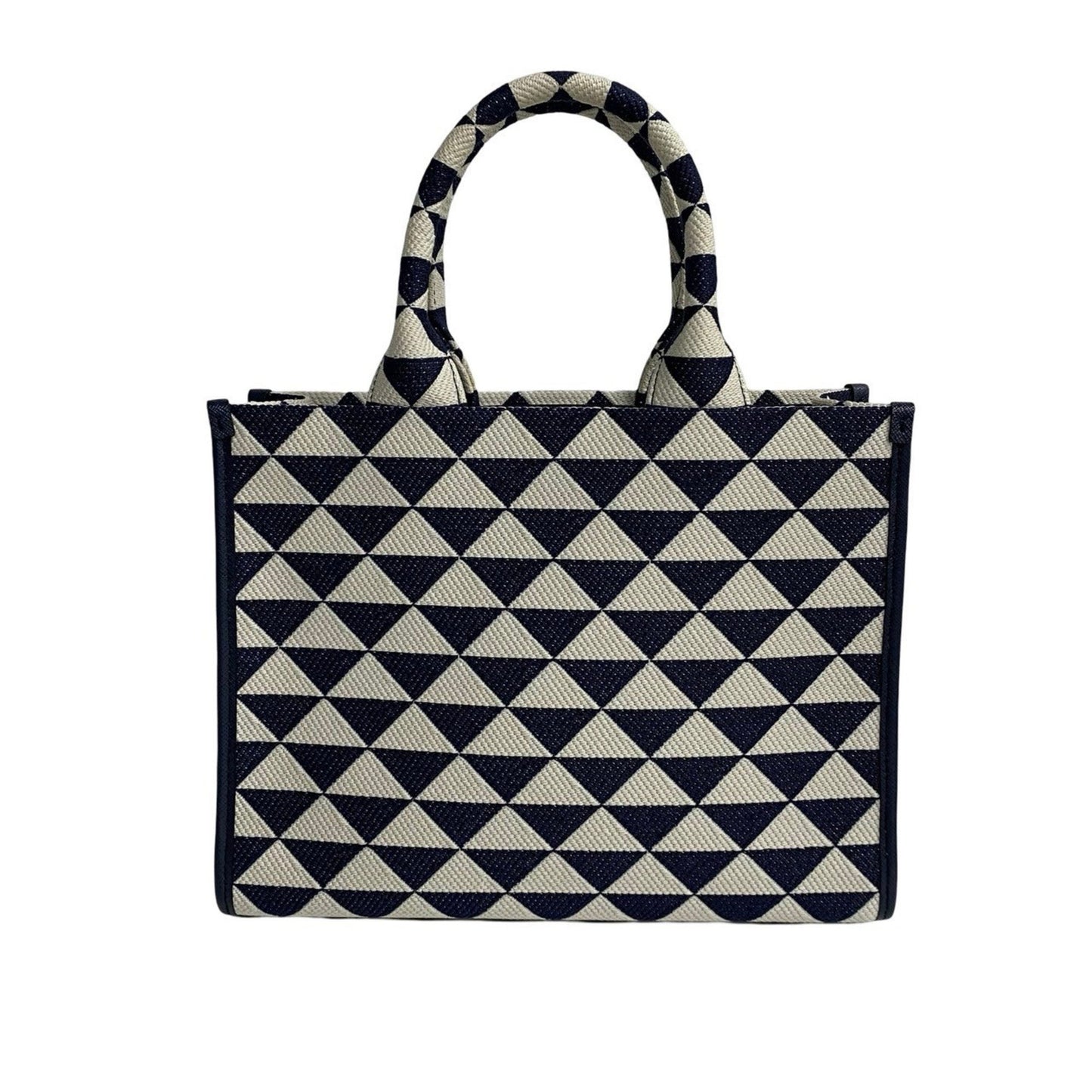 Prada Canvas Blue Handbags