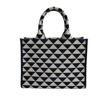 Prada Canvas Blue Handbags