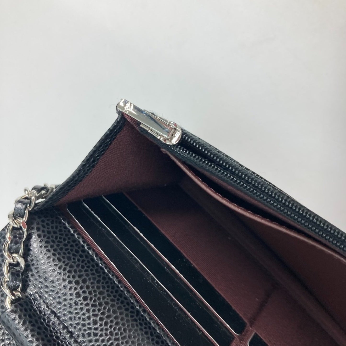 Chanel Calfskin Black Shoulder Bags
