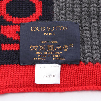 Louis Vuitton Wool Gray Scarves