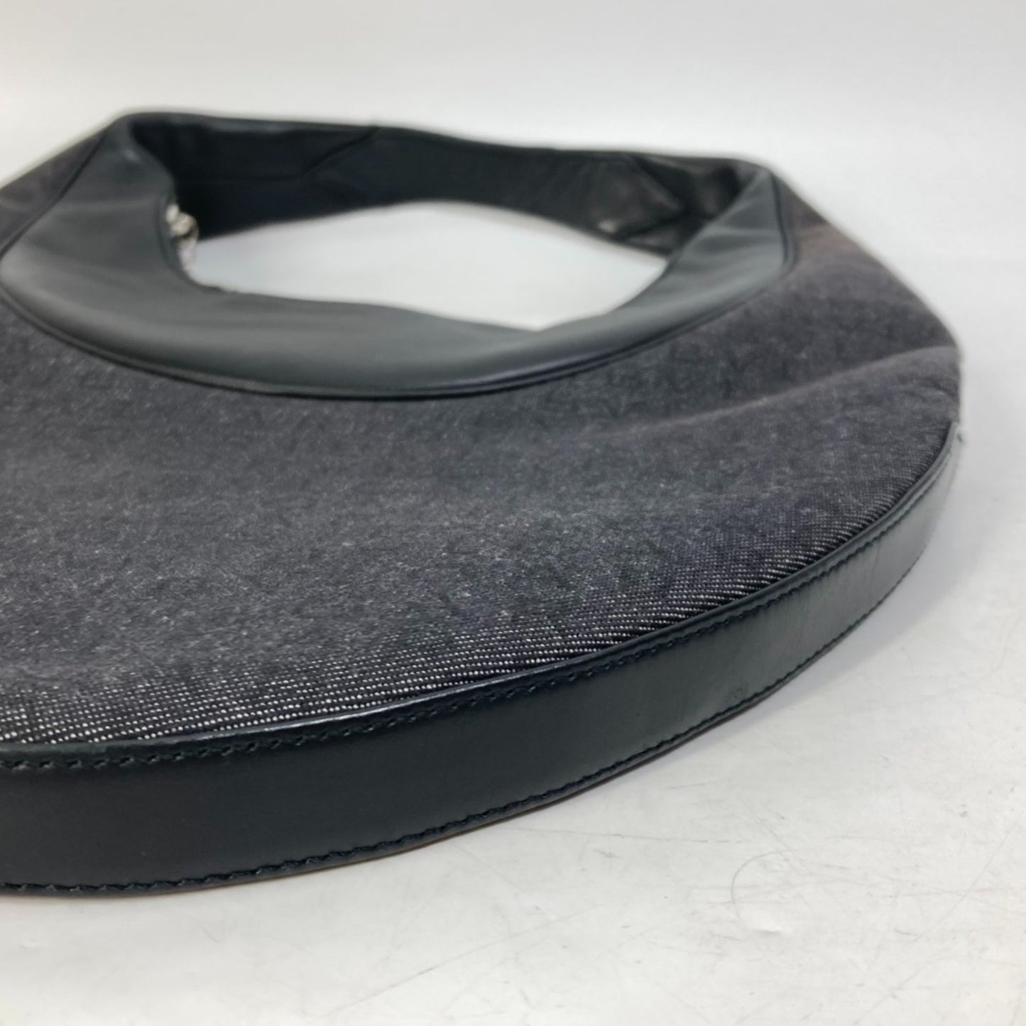 Bvlgari Canvas Black Shoulder Bags