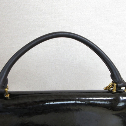 Celine Patent Black Handbags