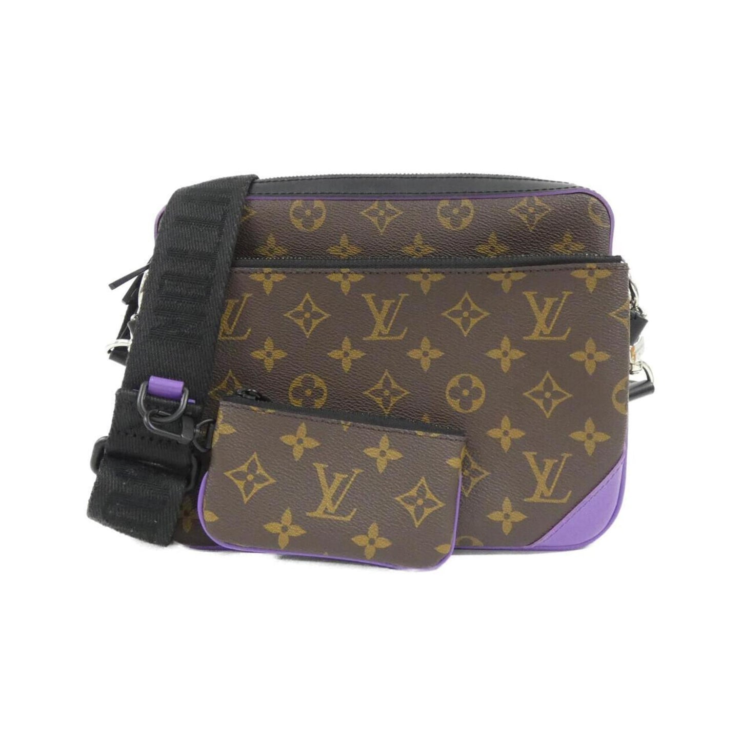 Louis Vuitton Coated Canvas Brown Small Bags