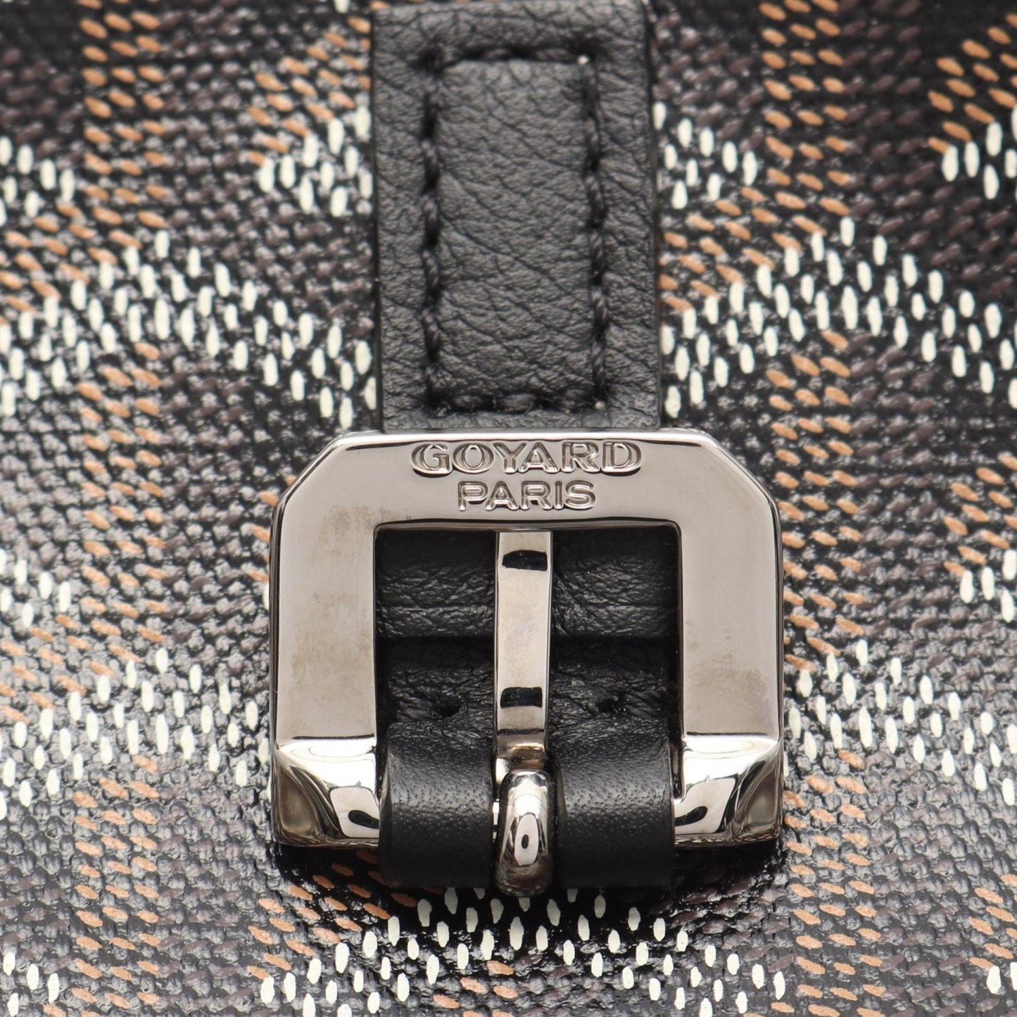 Goyard Coated Canvas Black Shoulder Bags