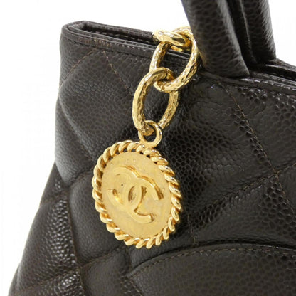 Chanel Calfskin Brown Handbags