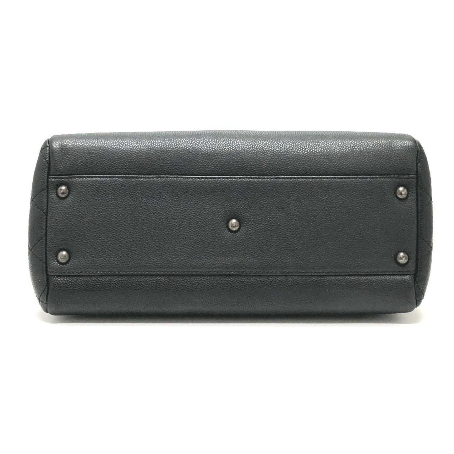 Chanel Calfskin Black Handbags