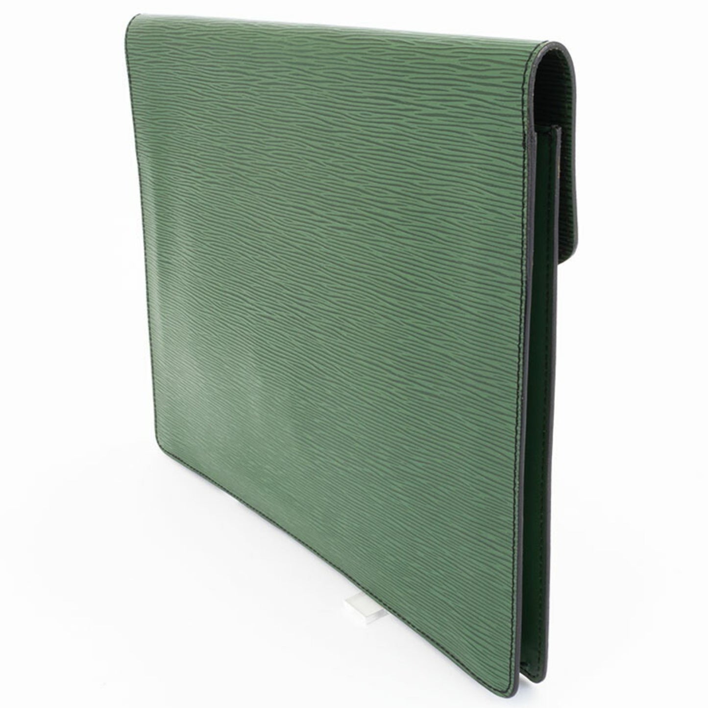 Louis Vuitton Epi Green Clutch Bags