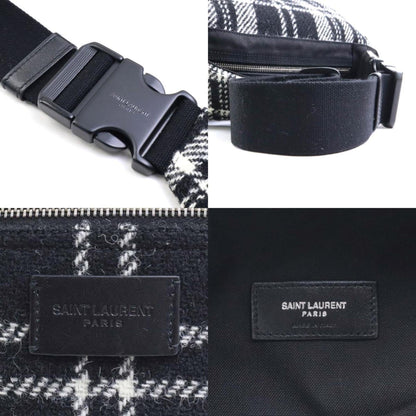 Saint Laurent Wool Black Crossbody Bags