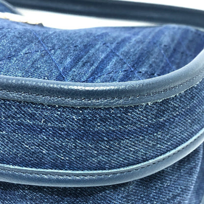 Chanel Denim Blue Shoulder Bags