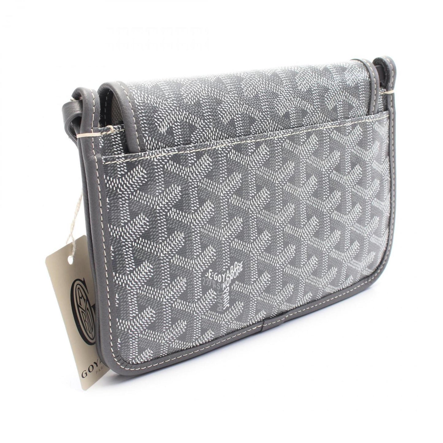 Goyard Coated Canvas Gray Shoulder Bags