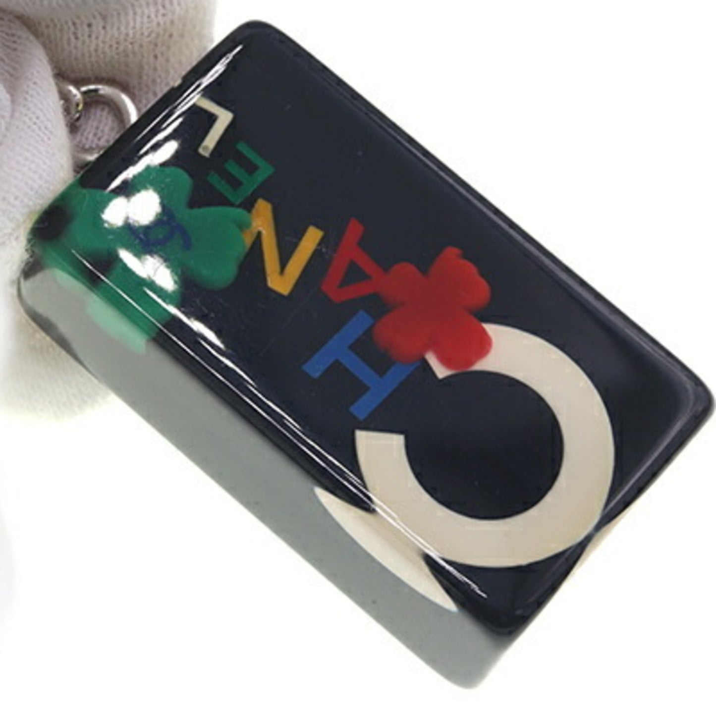 Chanel Other Metal Black Key Rings