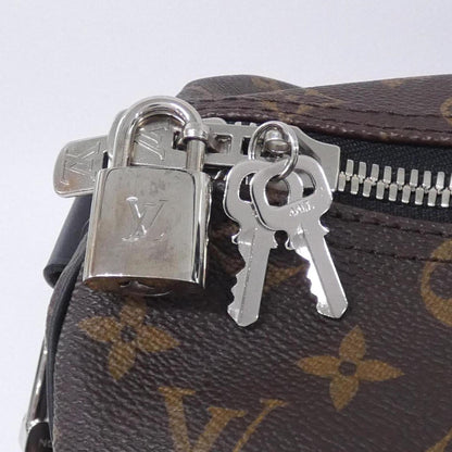 Louis Vuitton Coated Canvas Brown Travel Bags