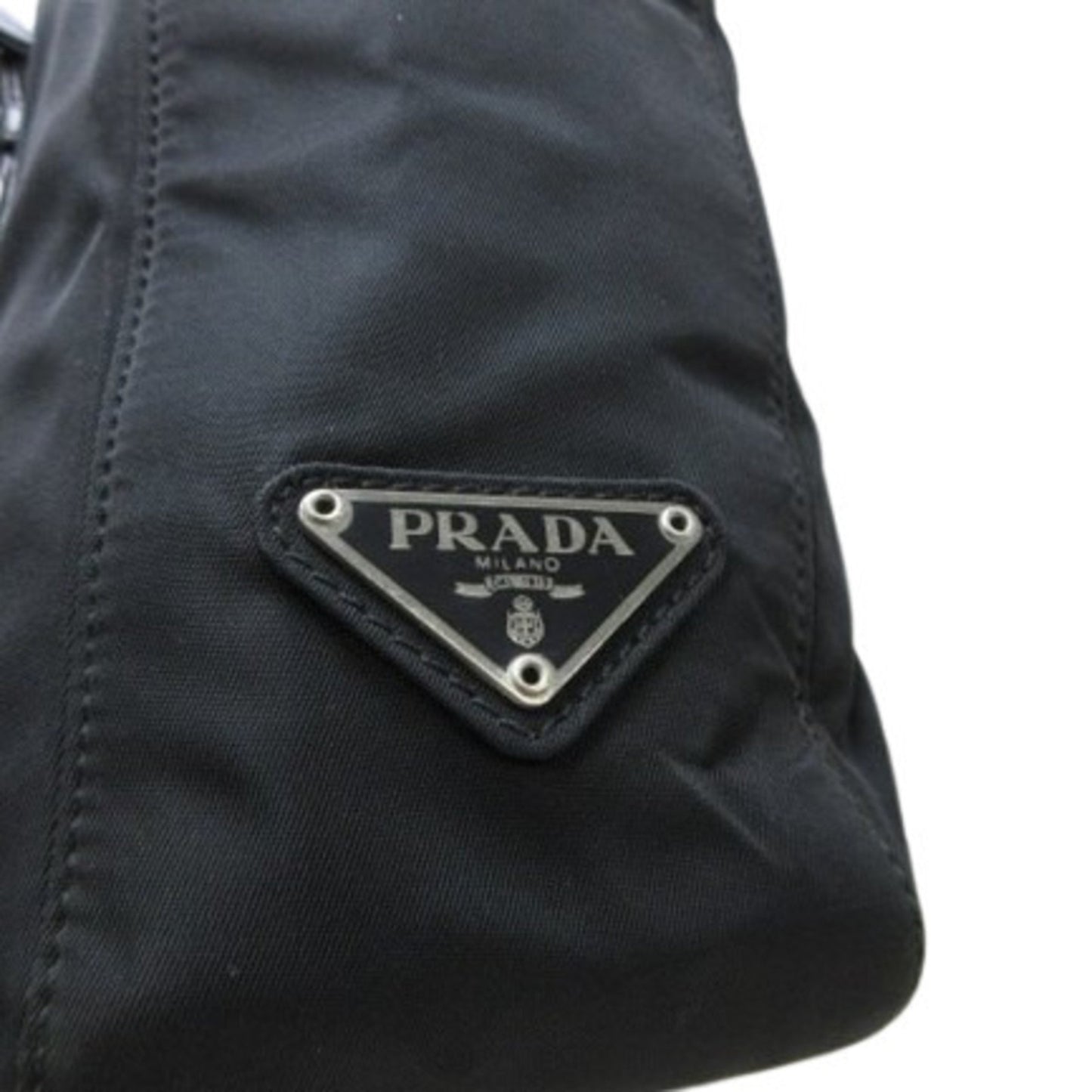 Prada Nylon Black Handbags