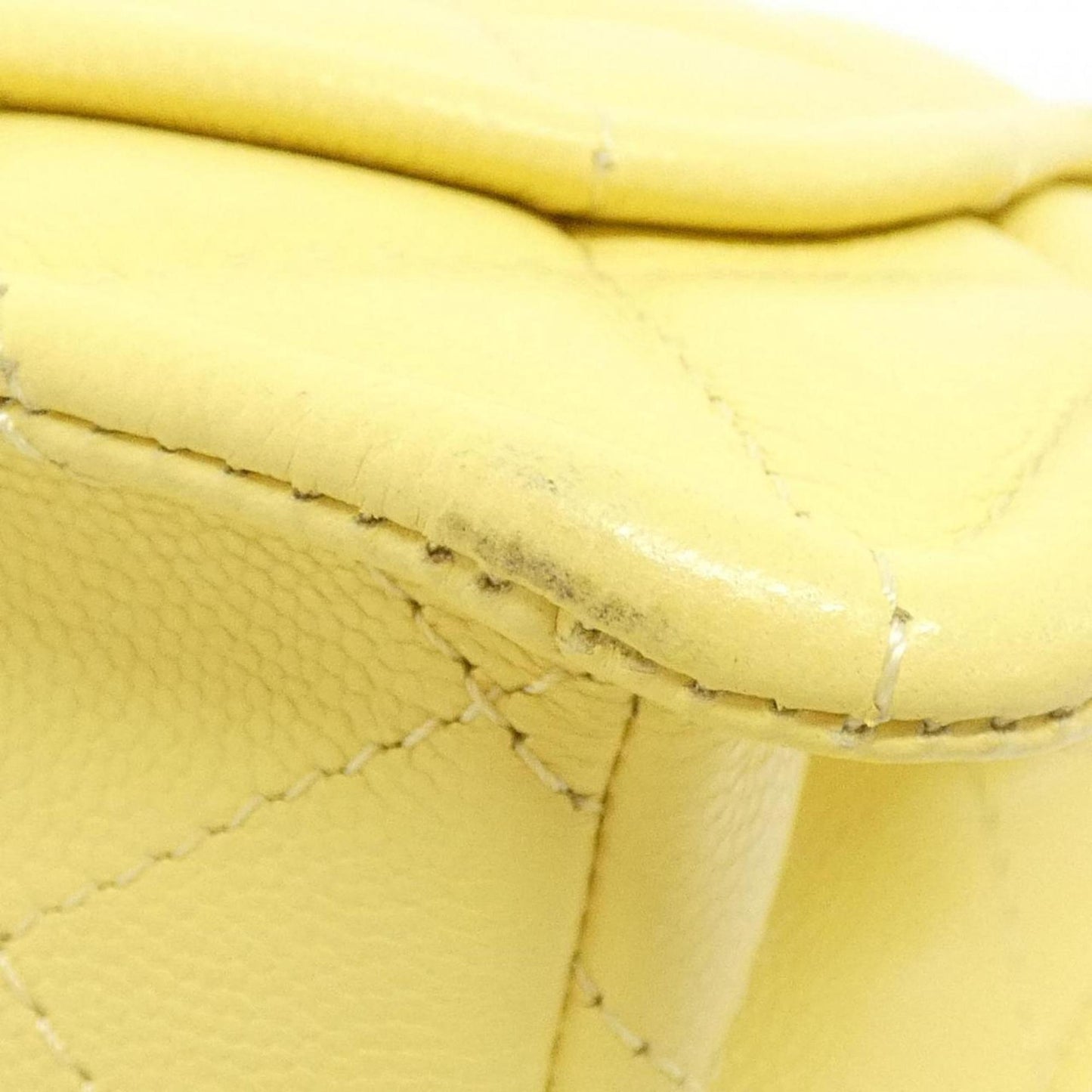 Chanel Calfskin Yellow Shoulder Bags