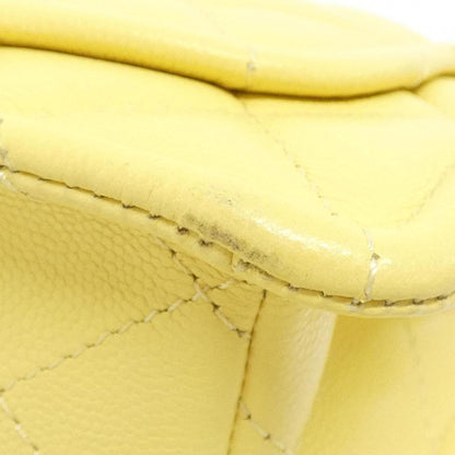 Chanel Calfskin Yellow Shoulder Bags