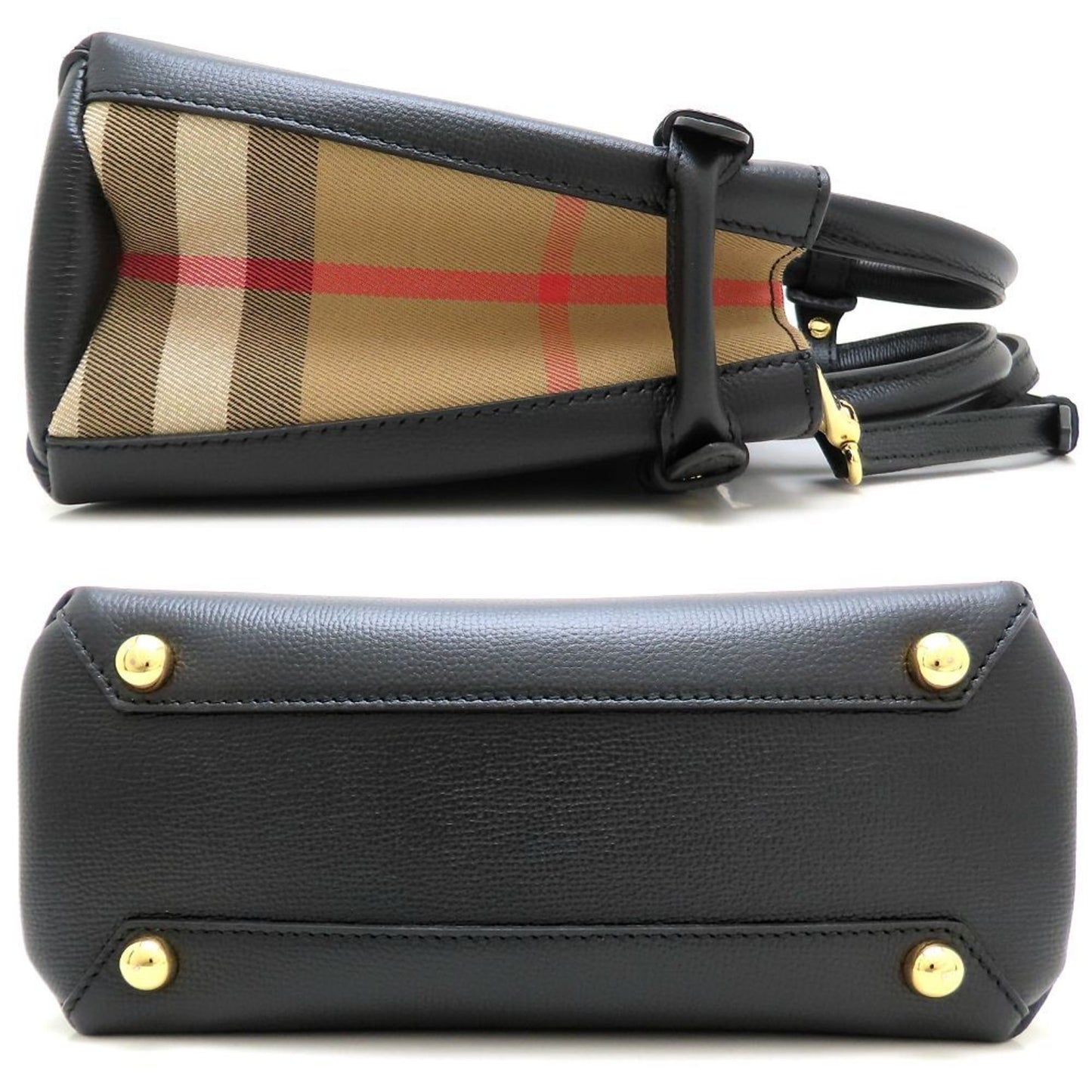 Burberry Canvas Black Handbags
