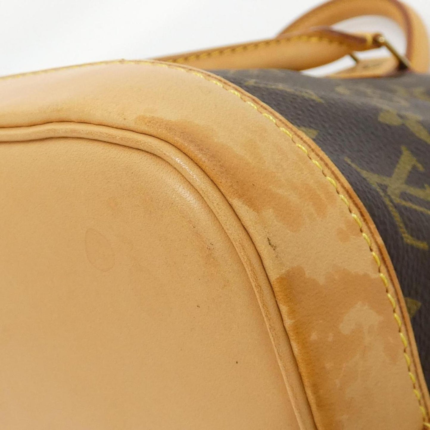 Louis Vuitton Coated Canvas Brown Handbags