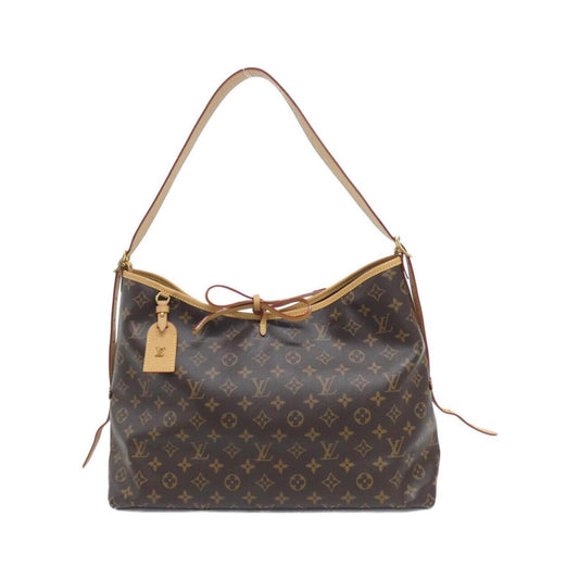 Louis Vuitton Coated Canvas Brown Shoulder Bags