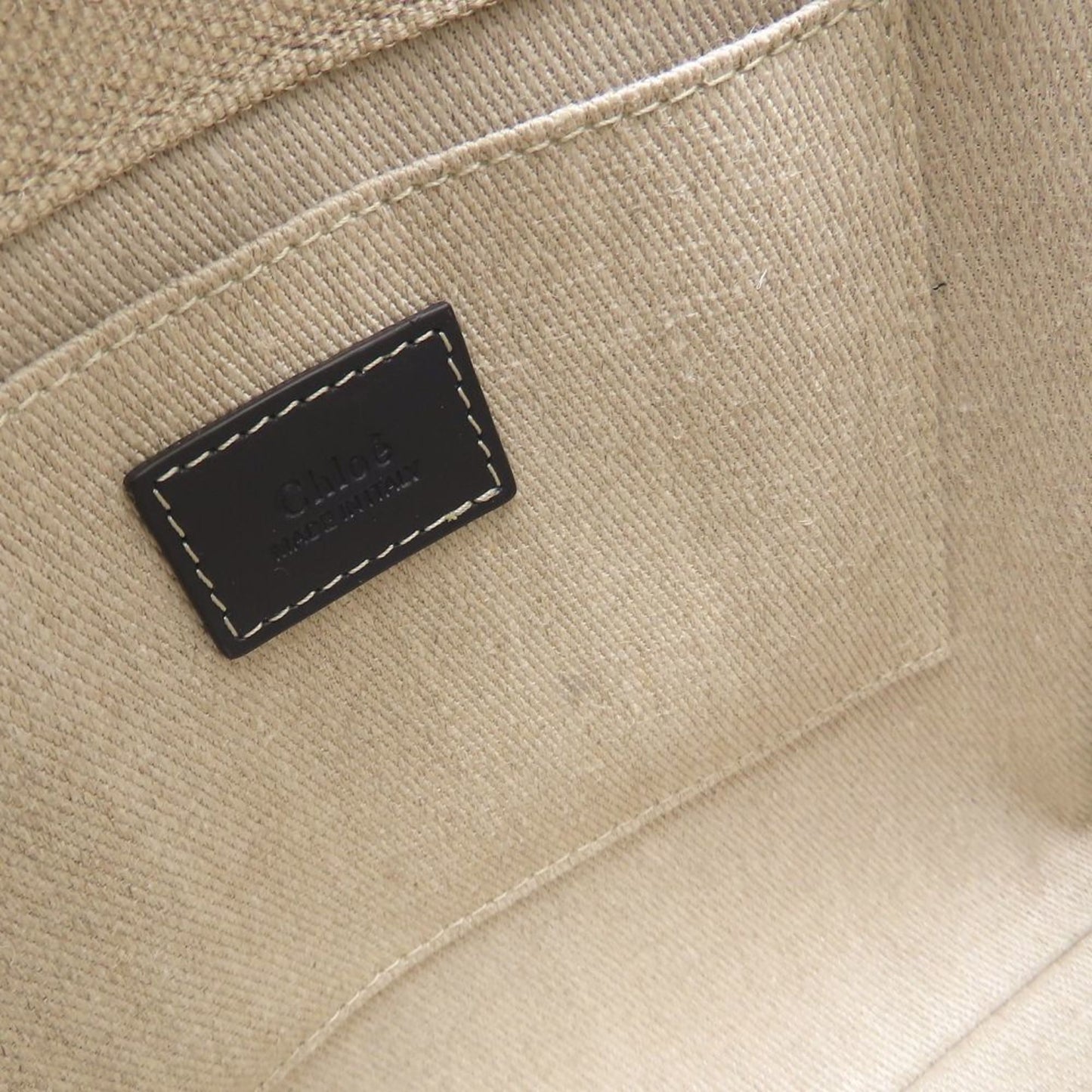 Chloé Linen Blue Handbags