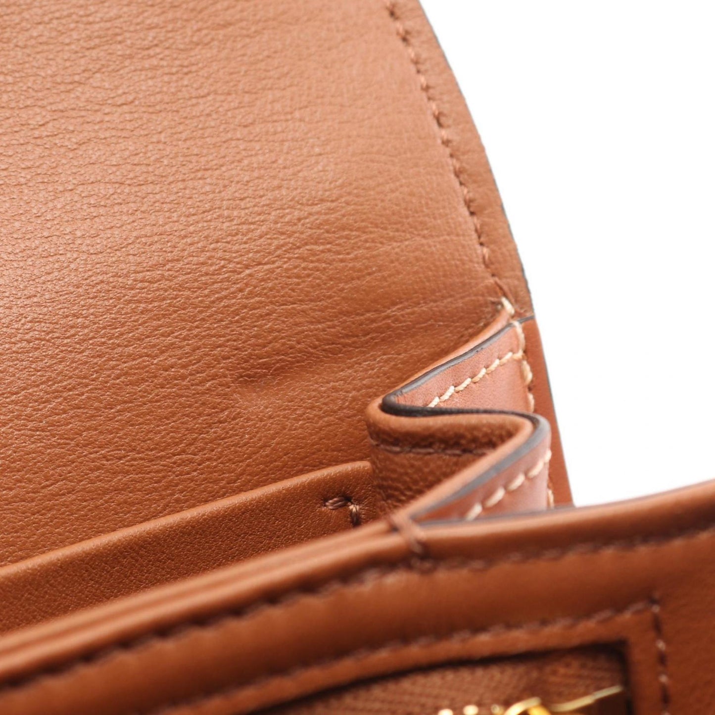 Celine Denim Brown Shoulder Bags