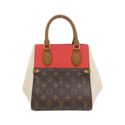 Louis Vuitton Coated Canvas Red Handbags
