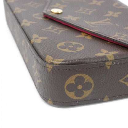 Louis Vuitton Coated Canvas Brown Shoulder Bags