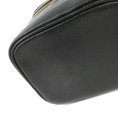Chanel Calfskin Black Handbags