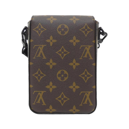Louis Vuitton Coated Canvas Black Shoulder Bags