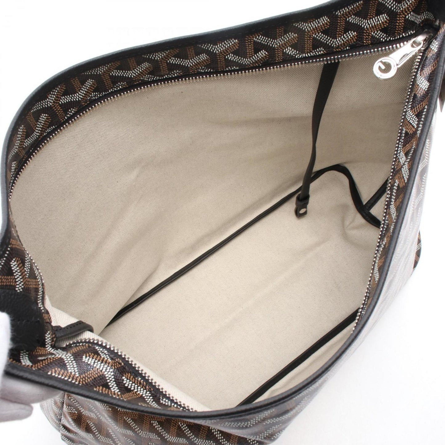Goyard Coated Canvas Black Shoulder Bags