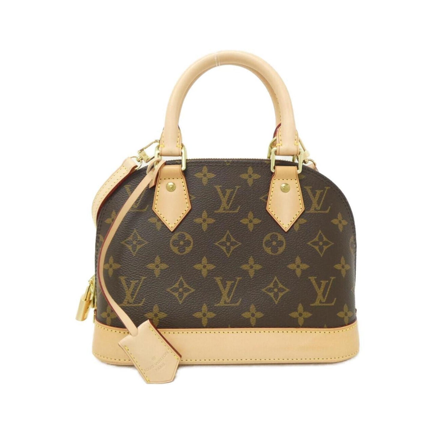 Louis Vuitton Coated Canvas Brown Handbags