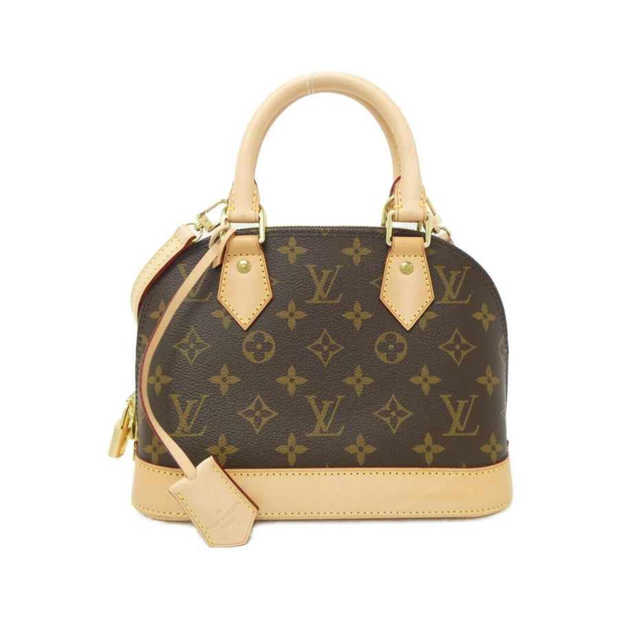 Louis Vuitton Coated Canvas Brown Handbags