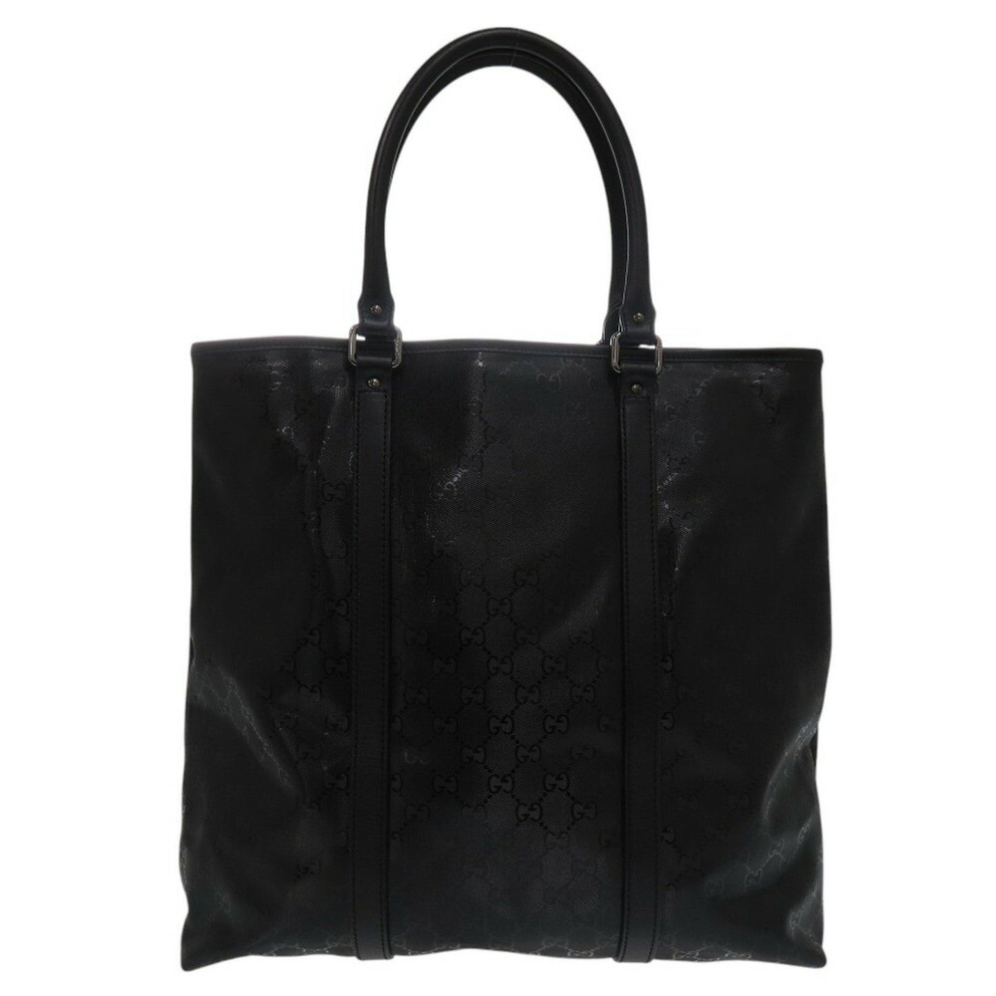 Gucci Pvc Black Tote Bags