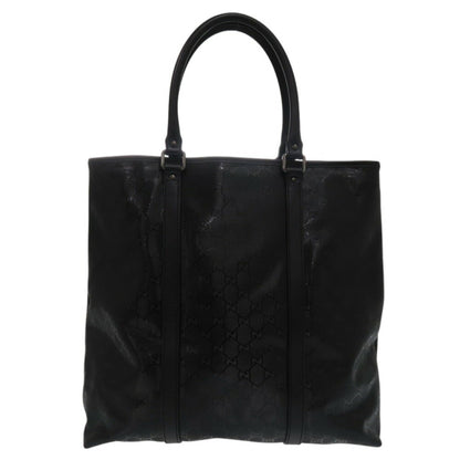 Gucci Pvc Black Tote Bags