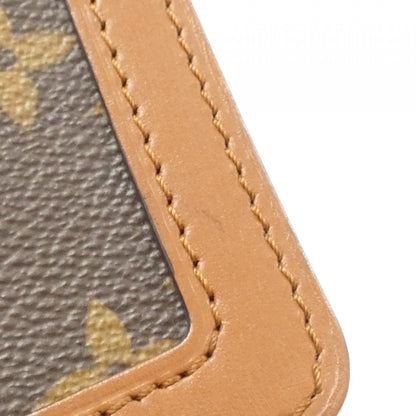 Louis Vuitton Coated Canvas Brown Shoulder Bags