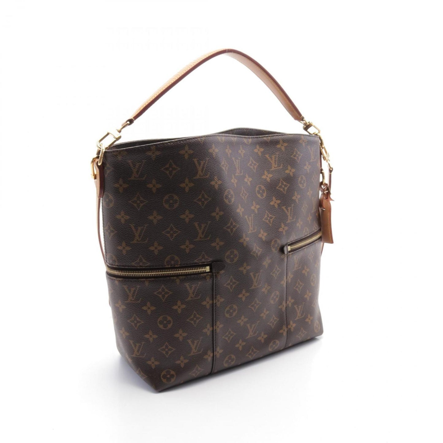 Louis Vuitton Coated Canvas Brown Shoulder Bags