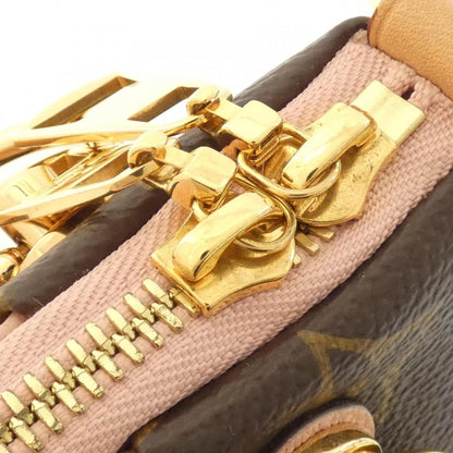 Louis Vuitton Coated Canvas Brown Handbags