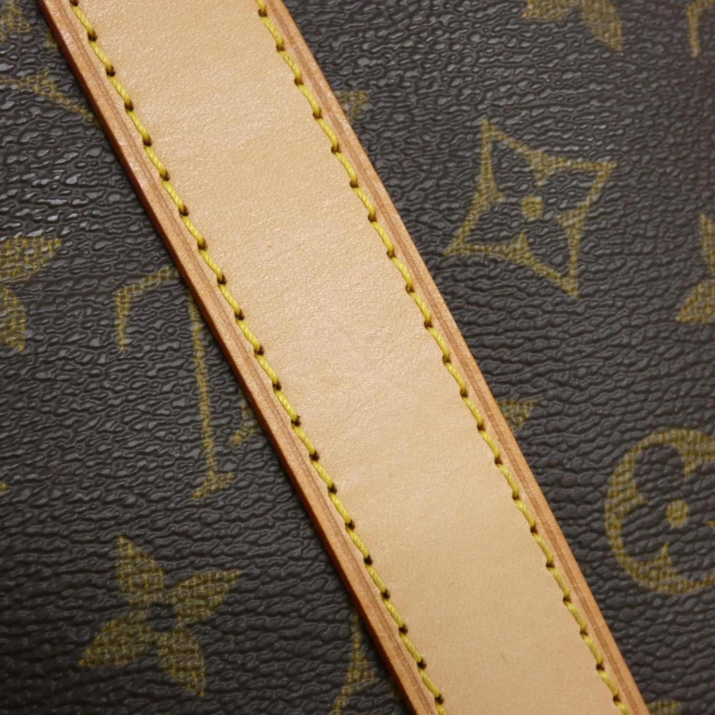 Louis Vuitton Coated Canvas Brown Travel Bags