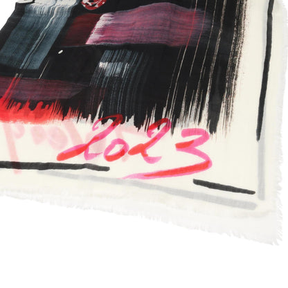 Chanel Cashmere Black Scarves
