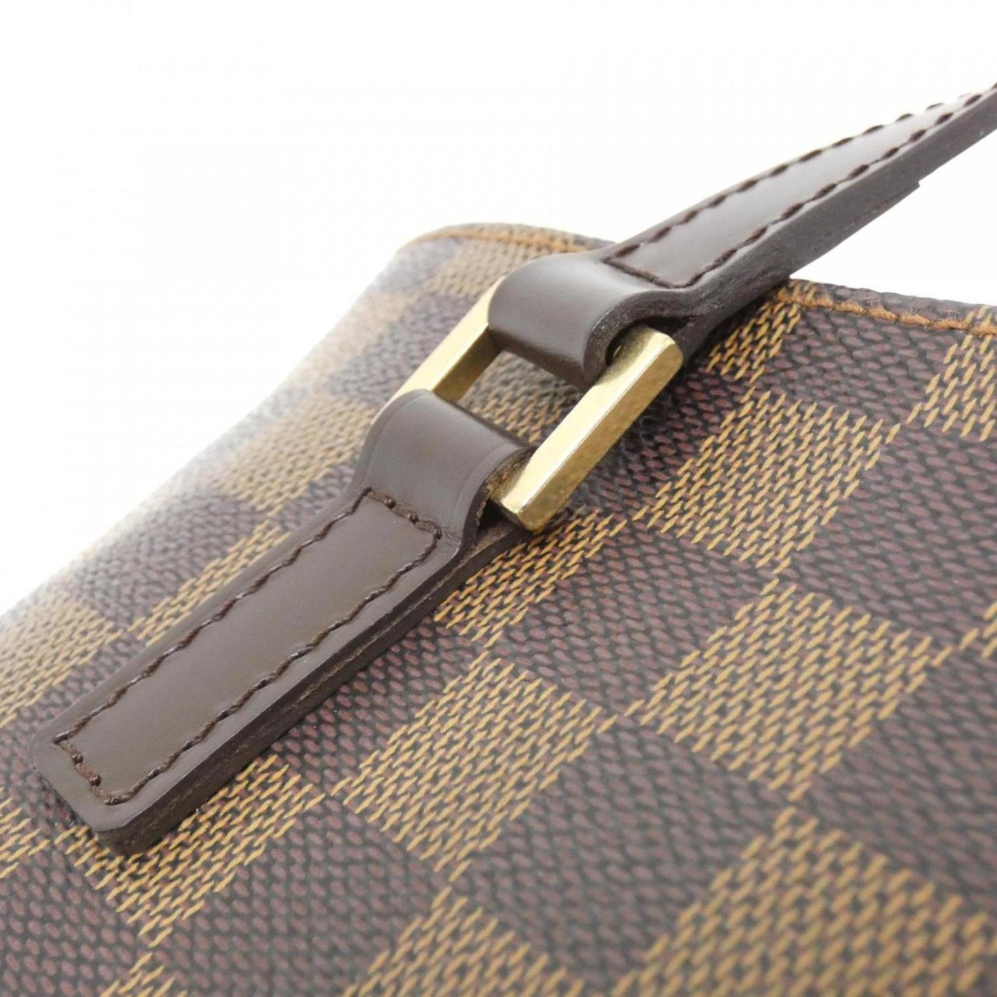 Louis Vuitton Coated Canvas Brown Handbags