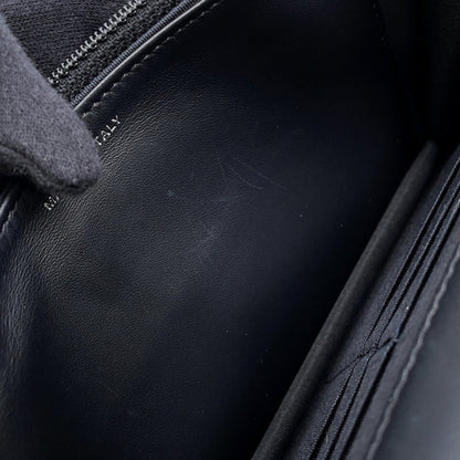 Chanel Calfskin Black Shoulder Bags