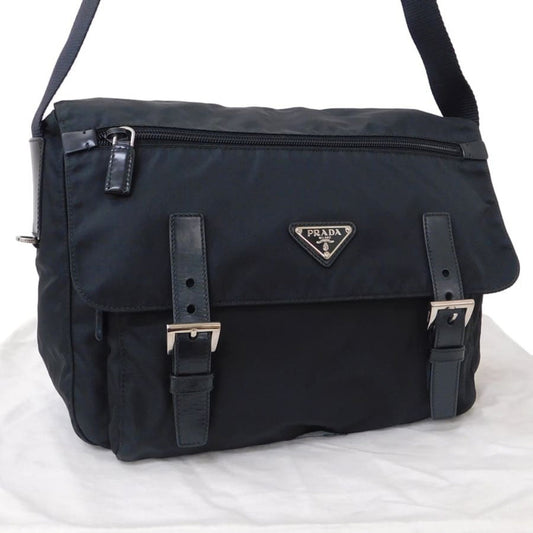 Prada Nylon Black Shoulder Bags