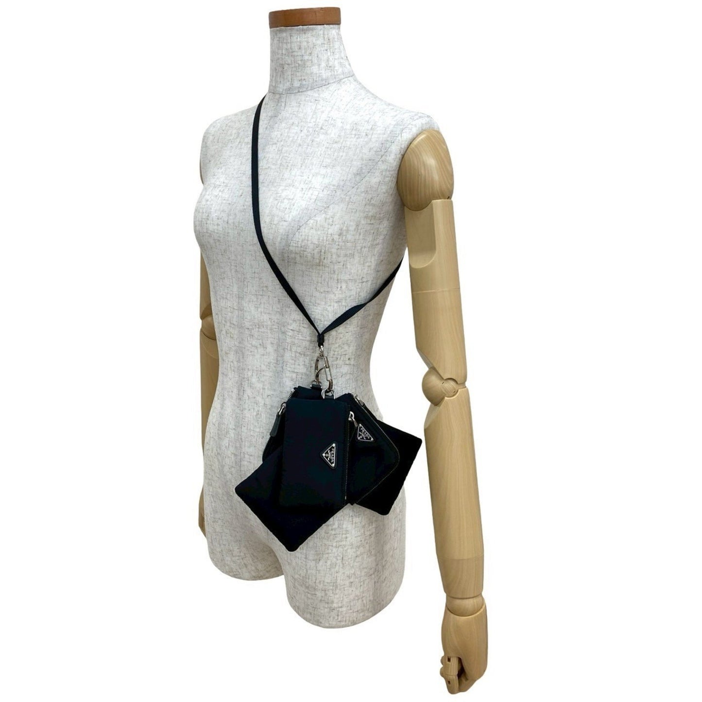 Prada Nylon Black Shoulder Bags