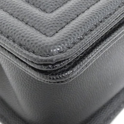Chanel Calfskin Black Shoulder Bags