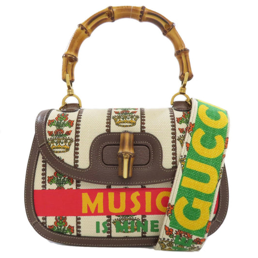 Gucci Canvas Brown Handbags
