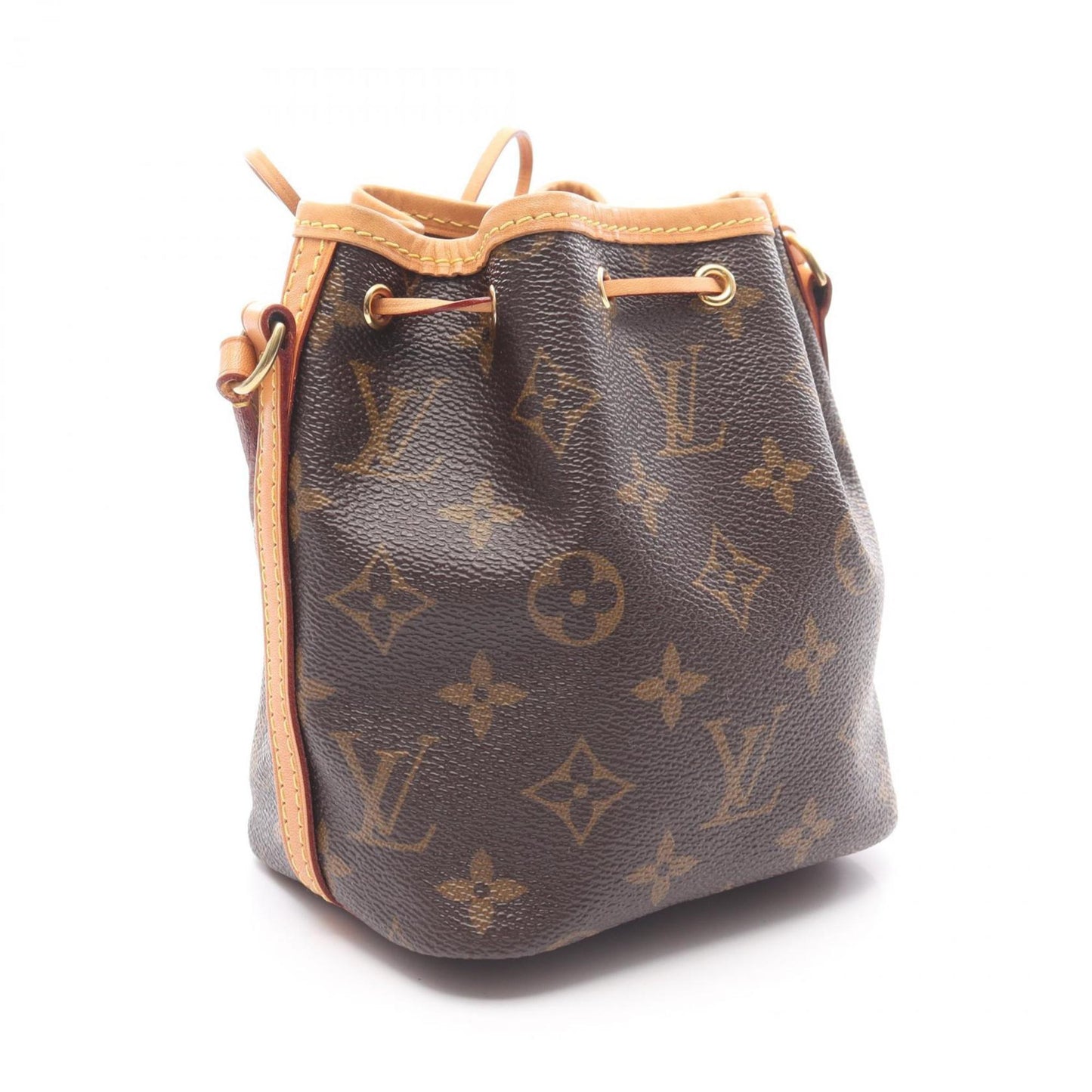 Louis Vuitton Coated Canvas Brown Shoulder Bags